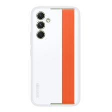 Samsung szilikon telefonvédő (matt + kézpánt) FEHÉR Samsung Galaxy A54 5G (SM-A546) tok és táska