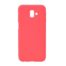 Samsung Szilikon telefonvédő (matt) PIROS [Samsung Galaxy J6 Plus (SM-J610F)] (5996457821525) tok és táska