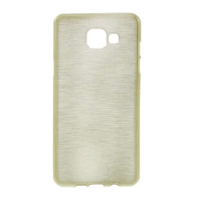 Samsung Szilikon telefonvédő (szálcsiszolt minta) ARANY [Samsung Galaxy A5 (2016) SM-A510F] (5996457618378) tok és táska