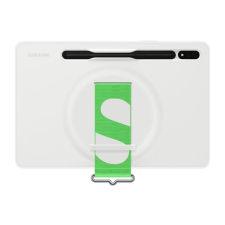 Samsung Tab S8 Hátlapi védőtok hurokkal EF-GX700CWEGWW, fehér tablet tok