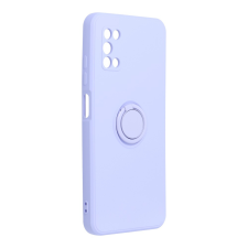 Samsung Telefontok Samsung Galaxy A03s - Grip lila szilikon tok, kitámasztó ujjgyűrűvel tok és táska