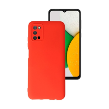Samsung Telefontok Samsung Galaxy A03s - PASTEL - piros szilikon hátlap tok tok és táska