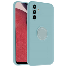 Samsung Telefontok Samsung Galaxy A55 5G - Grip zöld szilikon tok, kitámasztó ujjgyűrűvel tok és táska