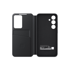 Samsung tok álló (aktív FLIP, oldalra nyíló, Smart View Cover) Fekete (EF-ZS921CBEGWW) tok és táska