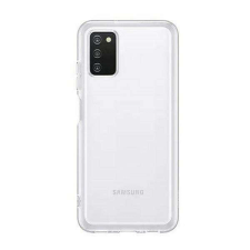 Samsung Tok Samsung EF-QA038TT A03s A038 Clear Cover puha átlátszó tok mobiltelefon kellék