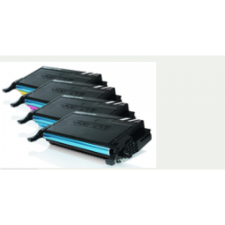 Samsung Utángyártott SAMSUNG CLP620/670B Toner Bk. 5.000 oldal kapacitás K5082L IK nyomtatópatron & toner