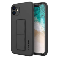 Samsung Wozinsky kitámasztható tok Flexible Silicone telefontok Samsung Galaxy A11 / M11 Black tok és táska