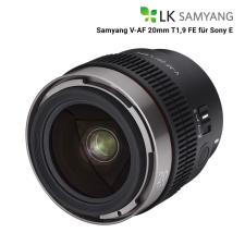 Samyang 23512 V-AF 20mm T1.9 Objektív (Sony FE) objektív
