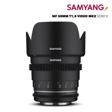 Samyang Cine MF 50mm T1.5 VDSLR MK2 (Sony E) (23015) objektív