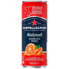 San Pellegrino Üdítőital, szénsavas, 0,33 l, SAN PELLEGRINO, vérnarancs (KHI189V) üdítő, ásványviz, gyümölcslé