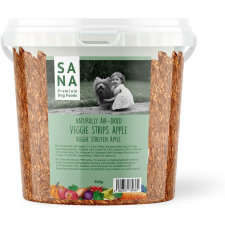 Sanadog Veggie Strips Apple - Almás gyümölcsfalatok 500g jutalomfalat kutyáknak