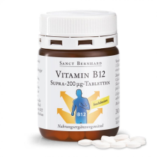 Sanct Bernhard B12-vitamin Supra tabletta 240 db vitamin és táplálékkiegészítő