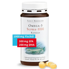 Sanct Bernhard Omega-3 Supra halolaj kapszula 1000mg vitamin és táplálékkiegészítő
