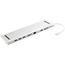SANDBERG 136-31 10in1 Dokkoló USB-C porttal rendelkező eszközökhöz laptop kellék