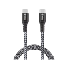 SANDBERG 441-38 USB-C apa - USB-C apa Adat és töltőkábel (1m) (441-38)