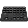 SANDBERG 630-09 Wireless Numeric Keypad Pro fekete