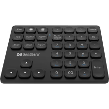SANDBERG 630-09 Wireless Numeric Keypad Pro fekete billentyűzet