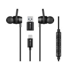 SANDBERG Fülhallgató, USB-C/A In-Earset with Line-Mic fülhallgató, fejhallgató tok