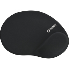 SANDBERG Gel with Wrist Rest Egérpad Black asztali számítógép kellék