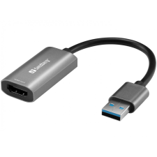 SANDBERG HDMI Capture Link to USB Black kábel és adapter