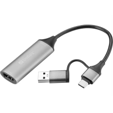 SANDBERG HDMI Capture Link to USB-C/A Grey 136-70 (136-70) kábel és adapter