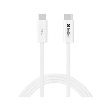 SANDBERG Sandberg Kábel - USB-C>C USB4 240W+40Gbps, 1M kábel és adapter