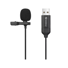 SANDBERG Streamer USB Clip Microphone Black mikrofon