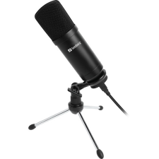 SANDBERG Streamer USB Desk Microphone Black mikrofon