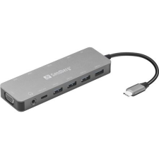 SANDBERG USB-C 13in1 Notebook Dokkoló (136-45) (s136-45) laptop kellék