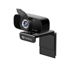 SANDBERG Webkamera - USB Chat Webcam 1080P HD (1920x1080, 30 FPS, USB 2.0, univerzális csipesz, mikrofon, 1,5m kábel) webkamera