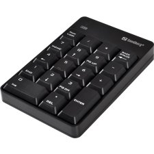 SANDBERG Wireless Numeric Keypad 2 Black billentyűzet
