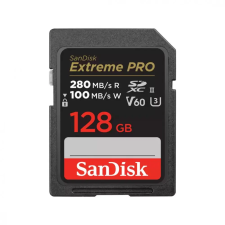  Sandisk 128GB SDXC Extreme Pro Class 10 U3 UHS-II V60 memóriakártya
