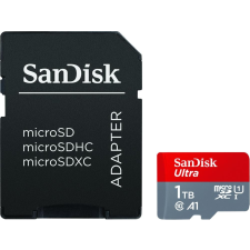 Sandisk 1TB Ultra microSDXC UHS-I CL10 Memóriakártya + Adapter memóriakártya