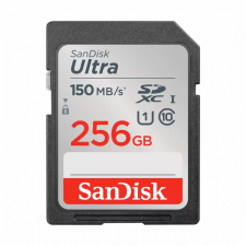 Sandisk 256GB SDXC Ultra UHS-I Class 10 UHS-I memóriakártya