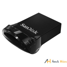 Sandisk 256GB USB3.1 Cruzer Fit Ultra Fekete (173489) Flash Drive memóriakártya