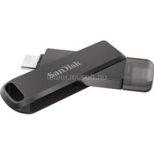 Sandisk 256GB USB C/Apple Lightning iXPAND LUXE Fekete (186554) Flash Drive (186554) pendrive