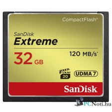 Sandisk 32GB Compact Flash Extreme memória kártya memóriakártya
