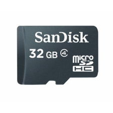 Sandisk 32GB microSDHC Sandisk CL4 + adapter (SDSDQM-032G-B35A) (SDSDQM-032G-B35A) memóriakártya