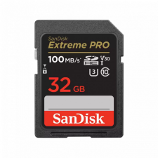 Sandisk 32GB SDHC Extreme Pro Class 10 U3 V30 memóriakártya