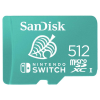 Sandisk 512GB SD micro (SDXC Class 10 UHS-I U3) Nintendo Switch memória kártya