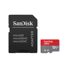 Sandisk 64GB microSDXC Sandisk Ultra CL10 A1 + adapter (SDSQUAB-064G-GN6IA) memóriakártya