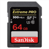 Sandisk 64gb sd (sdxc class 10 uhs-ii u3) extreme pro memória kártya