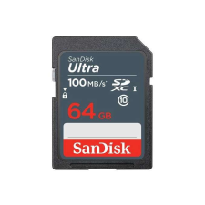 Sandisk 64GB SDXC Sandisk C10 (SDSDUNR-064G-GN3IN/186557) (SDSDUNR-064G-GN3IN) memóriakártya