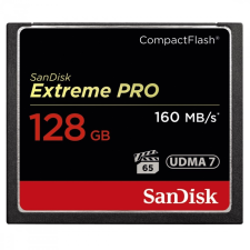 Sandisk CF EXTREME PRO KÁRTYA 128GB - 160MB/S (123845) memóriakártya