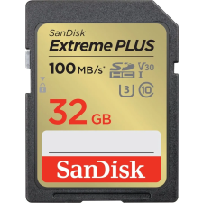 Sandisk Extreme Plus 32GB SDHC UHS-I Memóriakártya memóriakártya