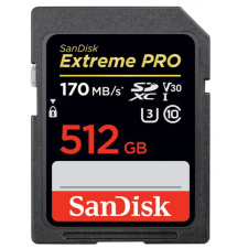 Sandisk Extreme Pro 512GB SDXC MB/s 121598 memóriakártya