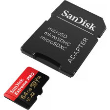 Sandisk Extreme Pro 64GB MicroSDXC 80 MB/s SDSQXCU-064G-GN6MA memóriakártya