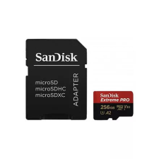 Sandisk Extreme PRO microSDXC V30, A2 256GB + adapter (200MB/s) (214505) memóriakártya