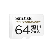 Sandisk Memóriakártya SANDISK microSDXC High Endurance U3 V30 64 GB memóriakártya