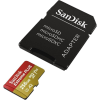 Sandisk micro SDXC 256GB Extreme PLUS kártya (200 MB/s Class 10, UHS-I U3 V30) adapter